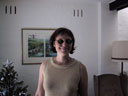 Joanna with glasses