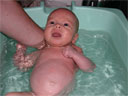 Bathtime tummy